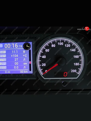 Приборная панель Flash x103 Лада ВАЗ 2110 седан (1995-2007)