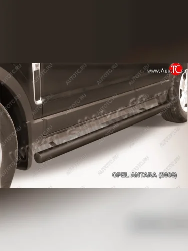 Защита порогов Slitkoff Opel Antara (2006-2010)