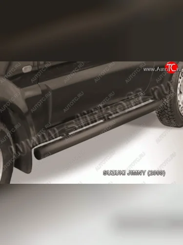 Защита порогов Slitkoff Suzuki Jimny  JB23/JB43 (2002-2012) 1-ый рестайлинг