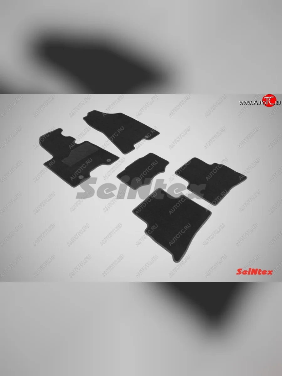 Коврик в салони ворсовый Seintex Hyundai Tucson TL дорестайлинг (2015-2018) (Чёрный)  в Керчи Республика Крым