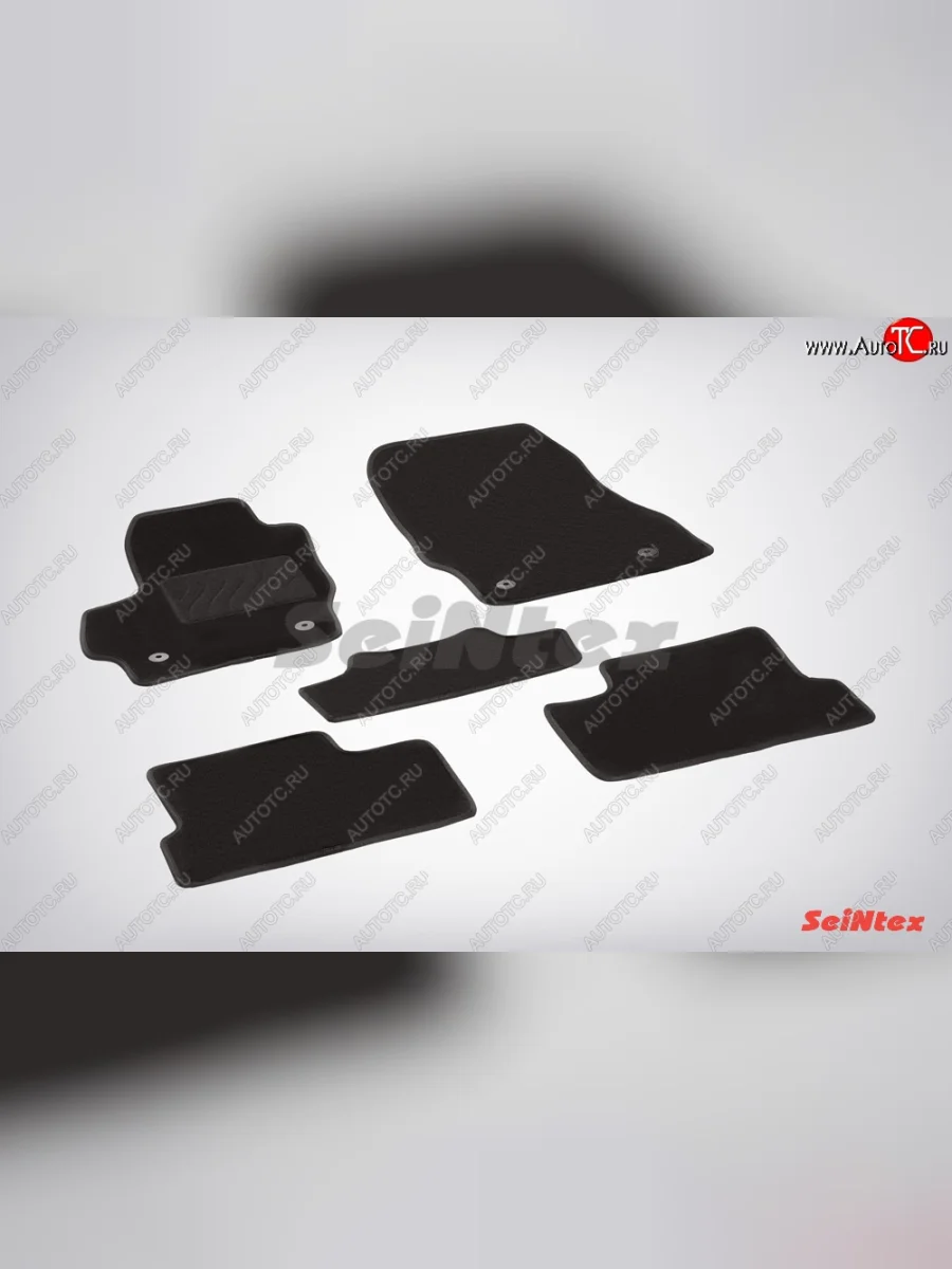 Коврик в салони Seintex ворс Mazda 3/Axela BL дорестайлинг седан (2009-2011) (Чёрный)  с доставкой в г. Керчь