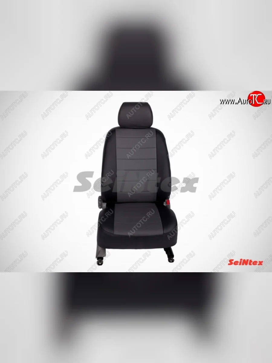 Чехлы на сиденья из экокожи Seintex (полосы)  Volkswagen Tiguan (2006-2017) NF  в Самаре Самарской области