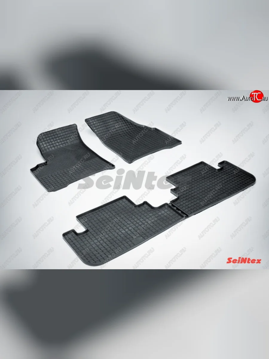 Износостойкие резиновые коврики в салон Сетка Seintex Chevrolet Rezzo (2000-2008)  в Керчи Республика Крым