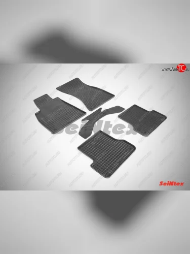 Износостойкие резиновые коврики в салон Сетка Seintex Audi A7  4G (2010-2014) лифтбэк дорестайлинг