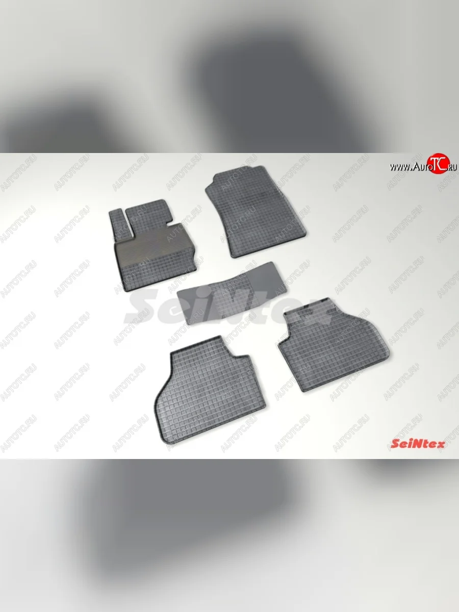 Износостойкие резиновые коврики в салон Сетка Seintex (Xdrive) BMW 4 серия F32 купе рестайлинг (2017-2020)  в Керчи Республика Крым