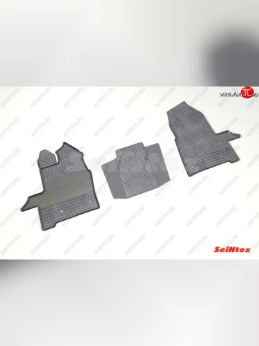 Износостойкие резиновые коврики в салон Сетка Seintex Ford Tourneo Custom (2012-2018) дорестайлинг