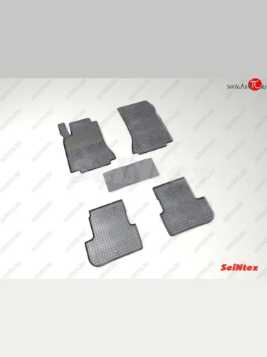 Износостойкие резиновые коврики в салон Сетка Seintex INFINITI QX30 H15E (2016-2020)