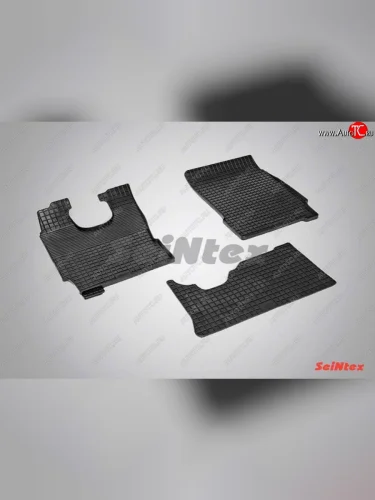 Износостойкие резиновые коврики в салон Сетка Seintex Iveco EuroCargo (2013-2025)