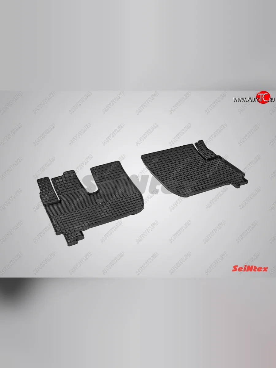 Износостойкие резиновые коврики в салон Сетка Seintex  Iveco Stralis (2012-2025)  в Самаре Самарской области