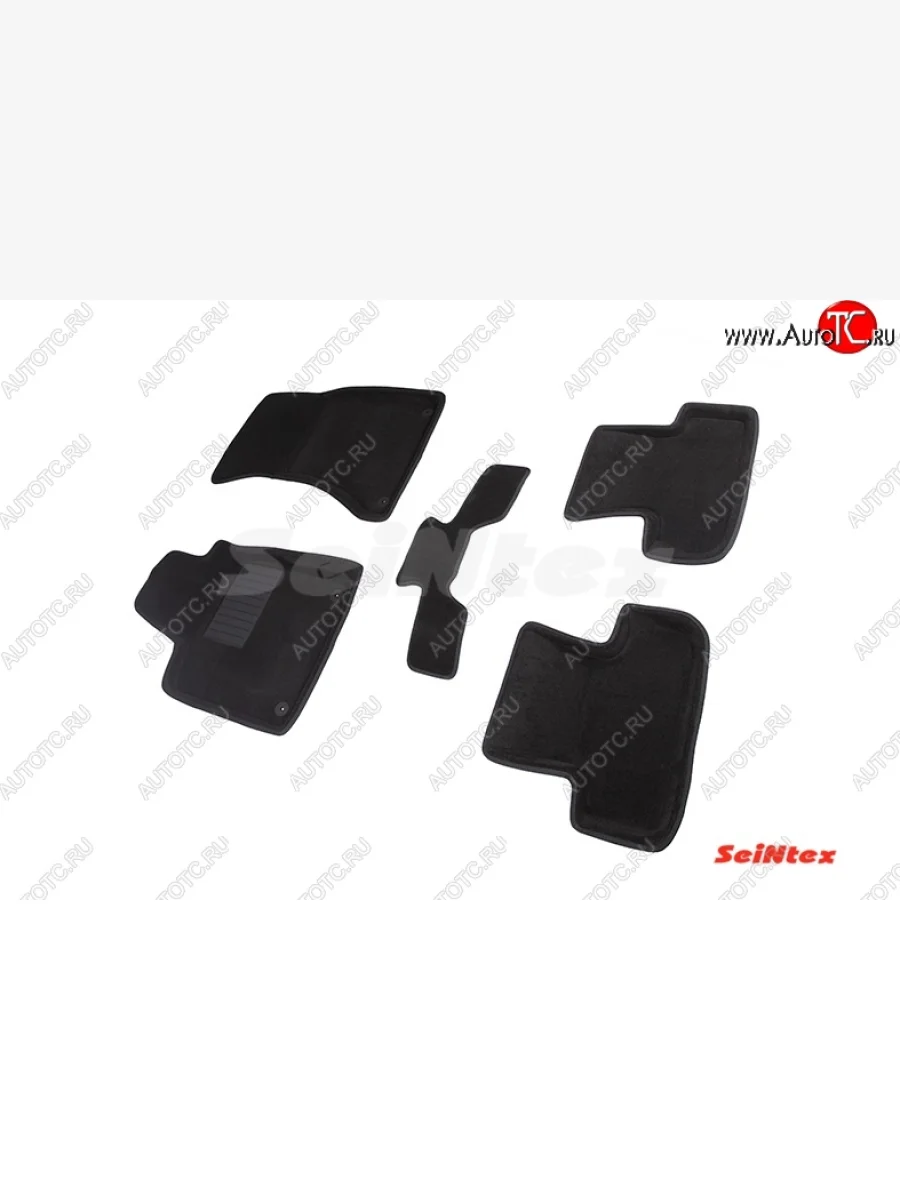 Комплект 3D ковриков в салон Seintex Audi Q5 8R дорестайлинг (2008-2012) (Серый)  с доставкой в г. Керчь