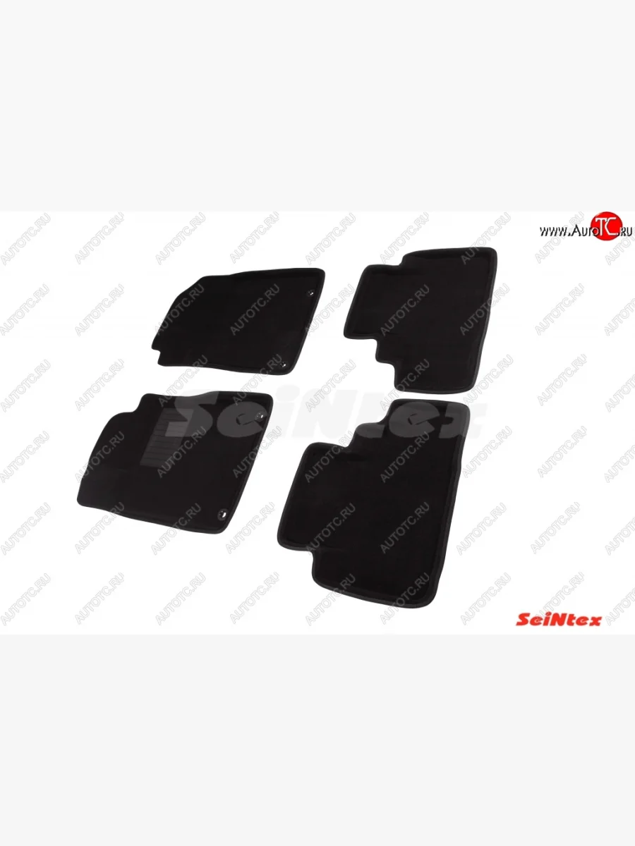 Комплект 3D ковриков в салон Seintex Honda CR-V RM1,RM3,RM4 дорестайлинг (2012-2015)  с доставкой в г. Керчь