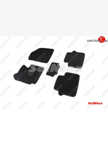 Комплект 3D ковриков в салон Seintex KIA Soul PS дорестайлинг (2014-2016)