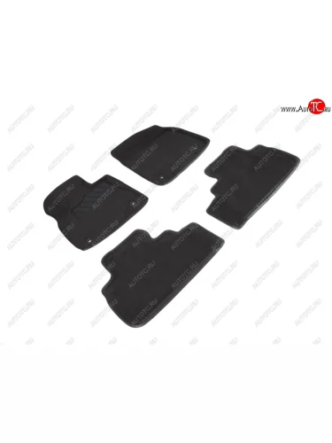 Коврики в салон SEINTEX 3D ВОРС (комплект) (Цвет: черный) Lexus RX350 AL20 дорестайлинг (2015-2019)