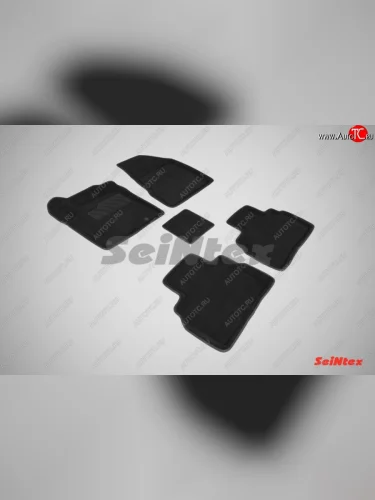 Комплект 3D ковриков в салон Seintex Nissan Murano 3 Z52 дорестайлинг (2015-2022)