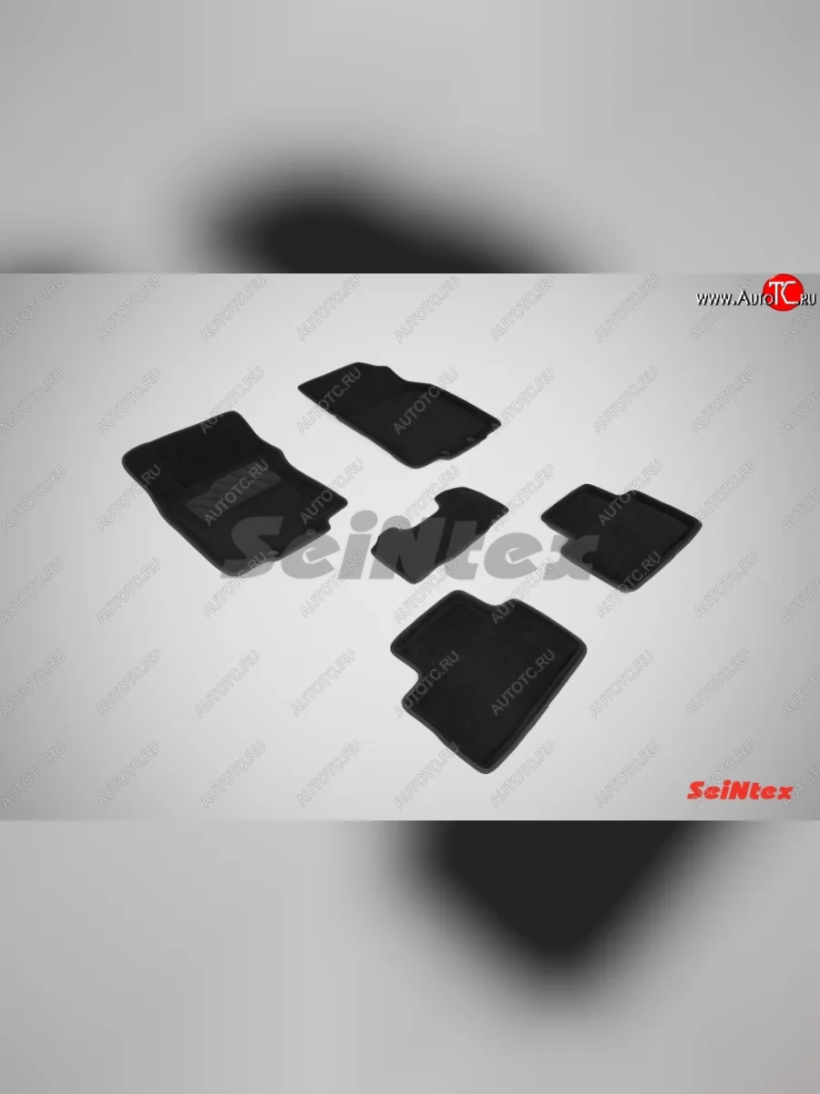 Комплект 3D ковриков в салон (Российская сборка) Seintex  Nissan Qashqai (2017-2022) 2  в Самаре Самарской области