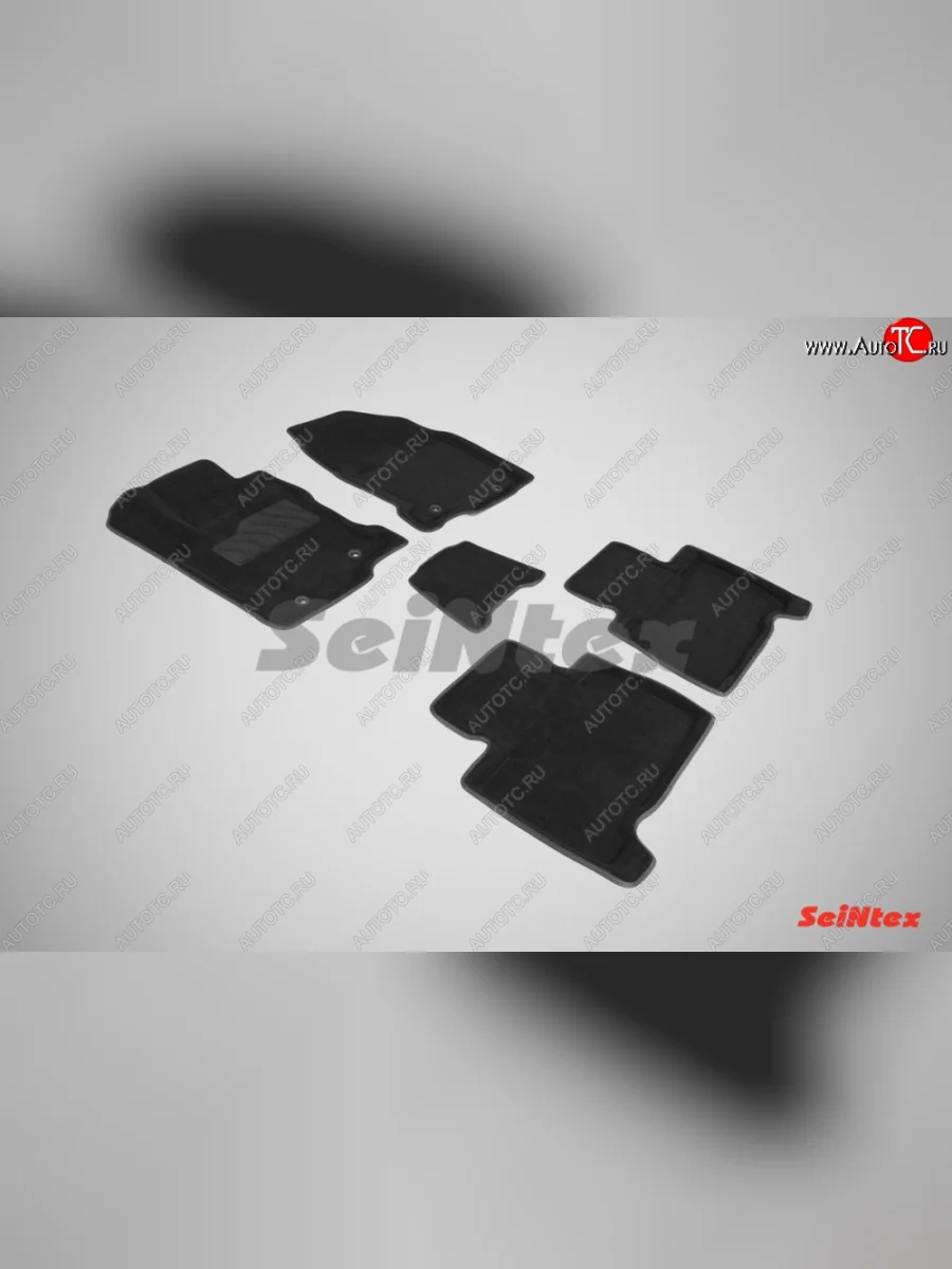 Комплект 3D ковриков в салон Seintex Renault Kaptur дорестайлинг (2016-2020)  с доставкой в г. Керчь