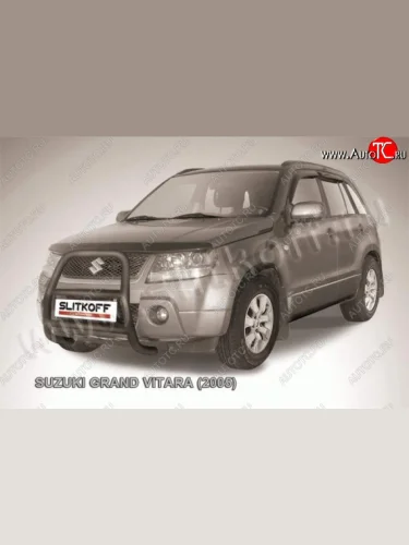 Кенгурятник d57 высокий Suzuki Grand Vitara ( JT 3 двери,  JT 5 дверей) (2008-2012) 1-ый рестайлинг