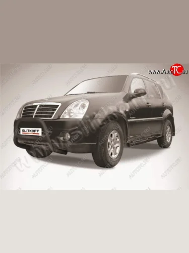 Кенгурятник d57 низкий SSANGYONG Rexton Y250 (2006-2012)