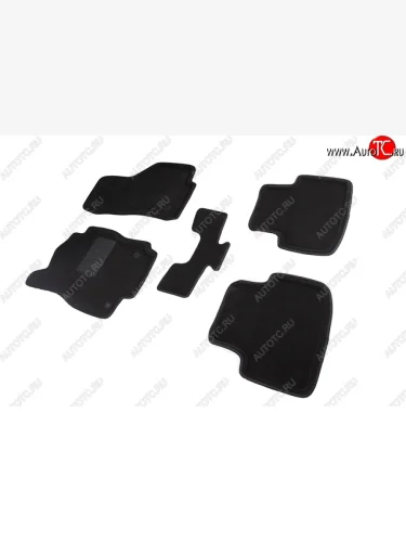 Комплект 3D ковриков в салон Seintex Volkswagen Passat B8 седан дорестайлинг (2015-2019)