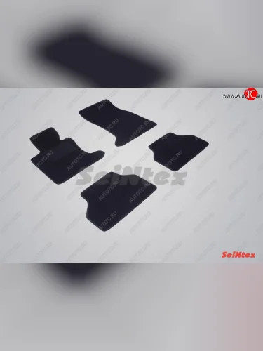 Комплект ворсовых ковриков в салон LUX Seintex BMW 5 серия E60 седан дорестайлинг (2003-2007)