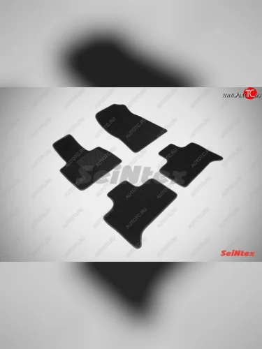 Комплект ворсовых ковриков в салон LUX Seintex BMW X5 E53 дорестайлинг (1999-2003)