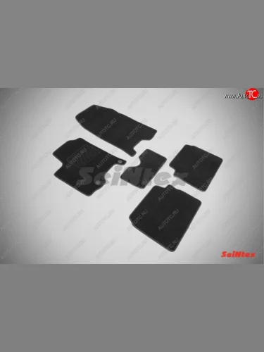 Комплект ворсовых ковриков в салон LUX Seintex Chevrolet Aveo T200 хэтчбек 5 дв (2002-2008)