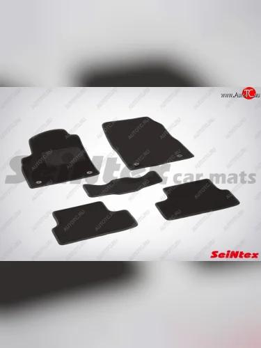 Комплект ворсовых ковриков в салон LUX Seintex Chevrolet Cruze J300 седан дорестайлинг (2009-2012)