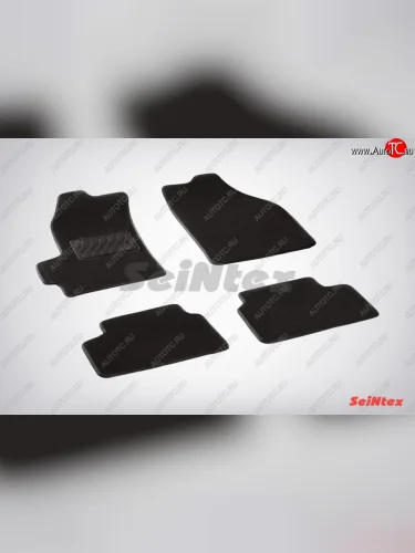 Комплект ворсовых ковриков в салон LUX Seintex Chevrolet Spark M200,250 (2005-2010)