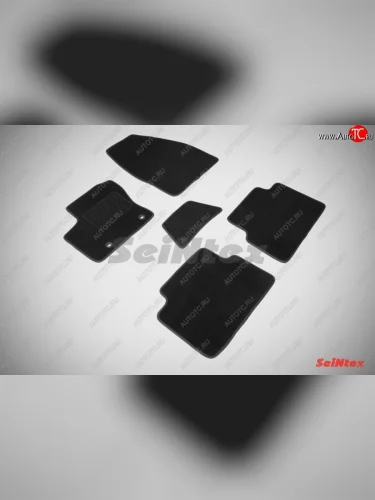 Комплект ворсовых ковриков в салон LUX Seintex Ford C-max Mk1 рестайлинг (2007-2010)