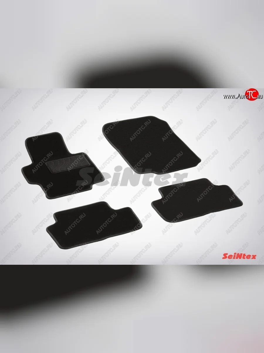 Комплект ворсовых ковриков в салон LUX Seintex Honda Accord 7 CL седан дорестайлинг (2002-2005)  в Керчи Республика Крым