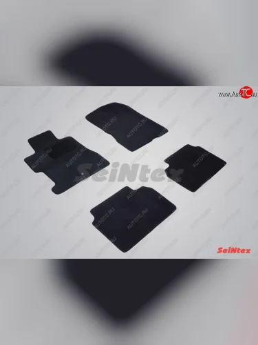 Комплект ворсовых ковриков в салон LUX Seintex Honda Civic FD седан дорестайлинг (2005-2008)