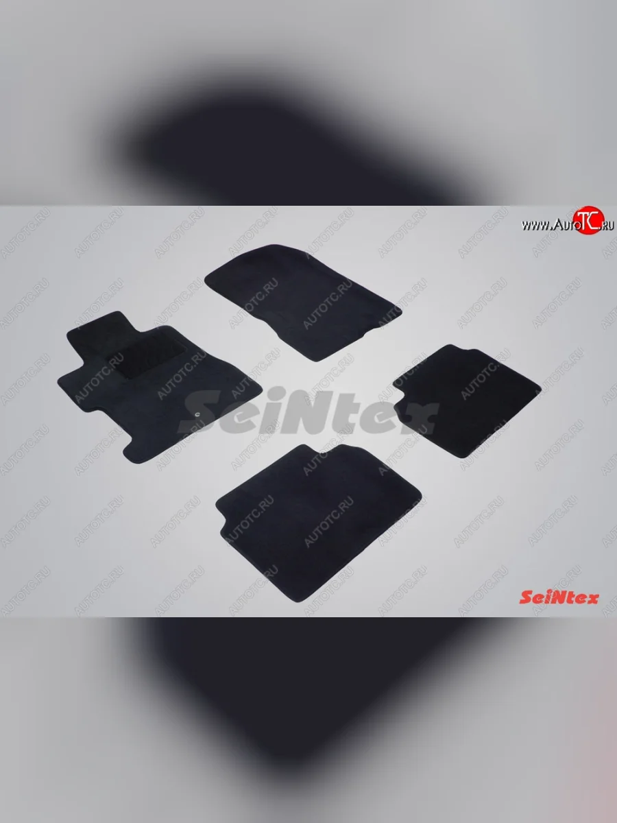 Комплект ворсовых ковриков в салон LUX Seintex Honda Civic FD седан дорестайлинг (2005-2008)  в Самаре Самарской области