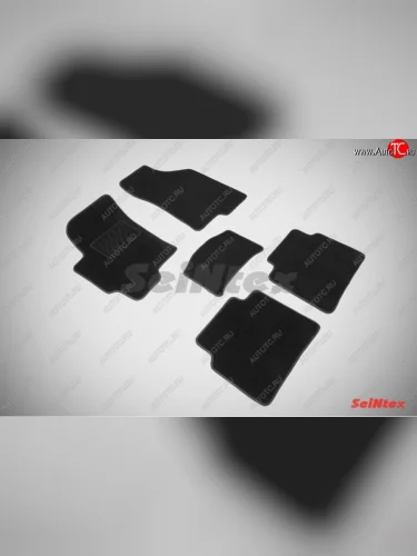 Комплект ворсовых ковриков в салон LUX Seintex Hyundai Elantra  XD (2008-2014) (ТагАЗ) седан