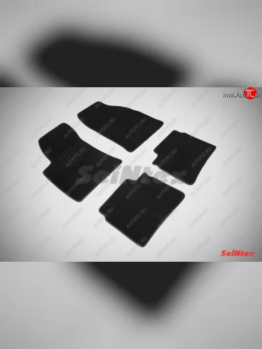 Комплект ворсовых ковриков в салон LUX Seintex Hyundai Sonata NF дорестайлинг (2004-2008)