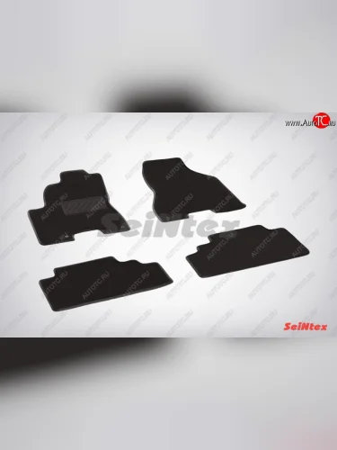 Комплект ворсовых ковриков в салон LUX Seintex Hyundai Tucson JM (2004-2010)