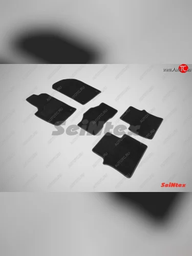 Комплект ворсовых ковриков в салон LUX (рестайлинг) Seintex Jeep Grand Cherokee WK2 дорестайлинг (2010-2013)