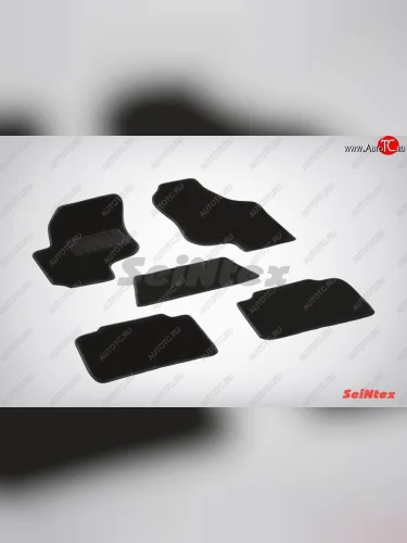 Комплект ворсовых ковриков в салон LUX Seintex KIA Cerato 1 LD седан дорестайлинг (2003-2007)