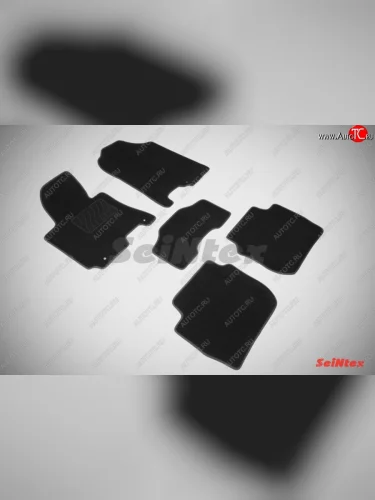 Комплект ворсовых ковриков в салон LUX Seintex KIA Cerato 3 YD дорестайлинг седан (2013-2016)