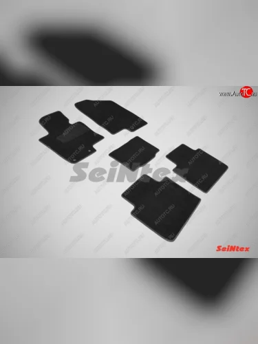 Комплект ворсовых ковриков в салон LUX Seintex KIA Optima 3 TF дорестайлинг седан (2010-2013)