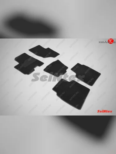 Комплект ворсовых ковриков в салон LUX Seintex Lifan X60 дорестайлинг (2011-2015)