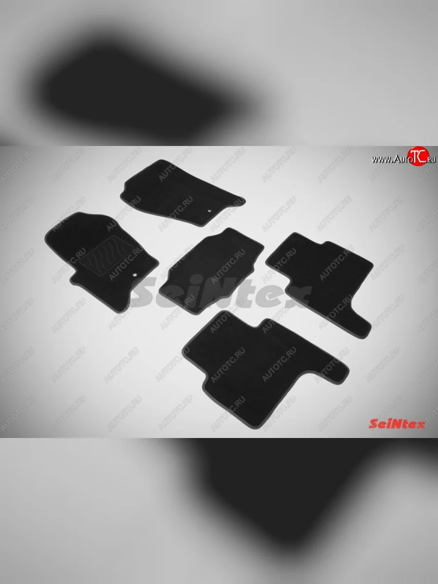 Комплект ворсовых ковриков в салон LUX Seintex Land Rover Range Rover Sport 2 L494 дорестайлинг (2013-2017) (Чёрный)  в Керчи Республика Крым