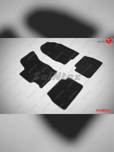 Комплект ворсовых ковриков в салон LUX Seintex Mazda 6 GG лифтбэк дорестайлинг (2002-2005)