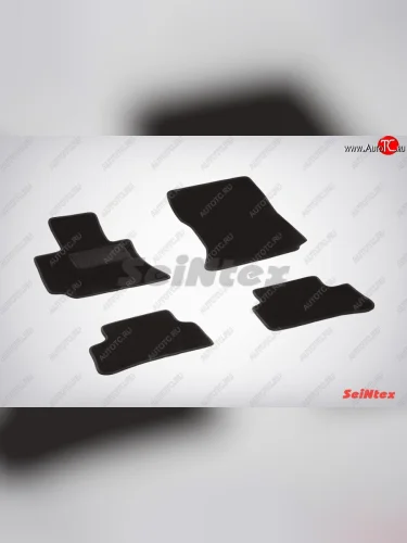 Комплект ворсовых ковриков в салон LUX Seintex Mercedes-Benz E-Class W212 дорестайлинг седан (2009-2012)