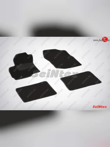 Комплект ворсовых ковриков в салон LUX Seintex Mitsubishi Lancer 9 CS седан 1-ый рестайлинг (2003-2005)