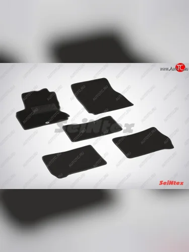 Комплект ворсовых ковриков в салон LUX Seintex Nissan Note 1 E11 дорестайлинг (2004-2008)