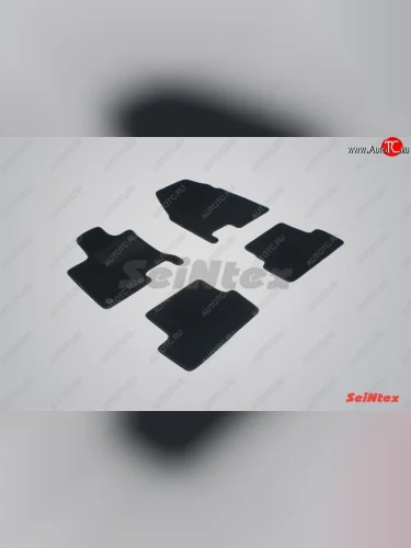 Комплект ворсовых ковриков в салон LUX Seintex Nissan Qashqai 1 J10 дорестайлинг (2007-2010)