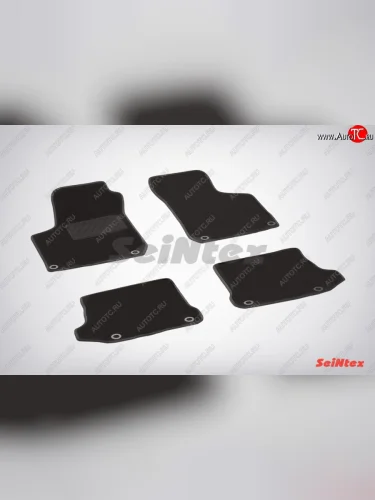 Комплект ворсовых ковриков в салон LUX Seintex Skoda Octavia Tour A4 1U5 универсал дорестайлинг (1996-2000)