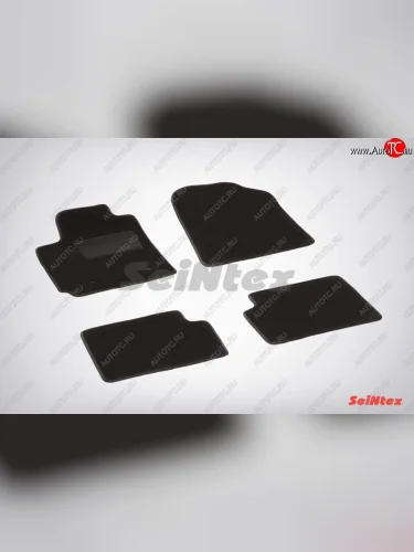 Комплект ворсовых ковриков в салон LUX Seintex Toyota Corolla E120 седан дорестайлинг (2000-2004)