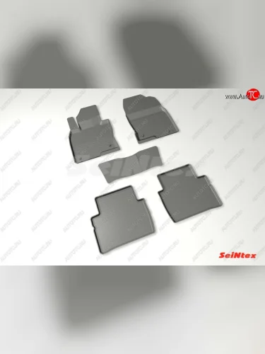 Износостойкие резиновые коврики в салон с высоким бортом Seintex Mazda CX-5  KF (2016-2025)