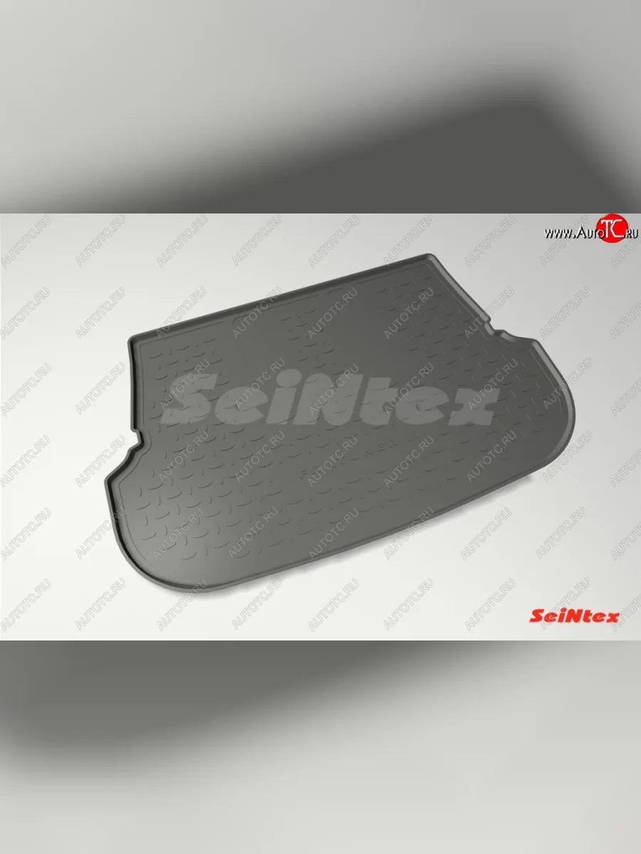 Коврик в багажник SeiNtex (полимер) Toyota Fortuner AN160 дорестайлинг (2015-2020)  в Перми Пермском крае